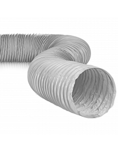 Gaine souple PVC, diamètre 125 mm, longueur 6 m S&P (UNELVENT) 810198