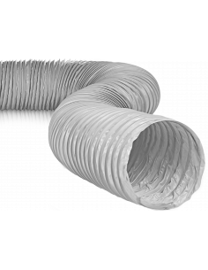Gaine souple PVC comprimée en boite carton, diamètre 80 mm, longueur totale 20 m S&P (UNELVENT) 811503