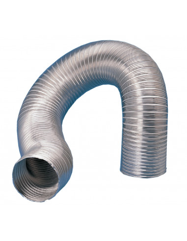 Gaine semi-rigide aluminium, classement M0, D 90 mm, longueur 3 m S&P (UNELVENT) 820185