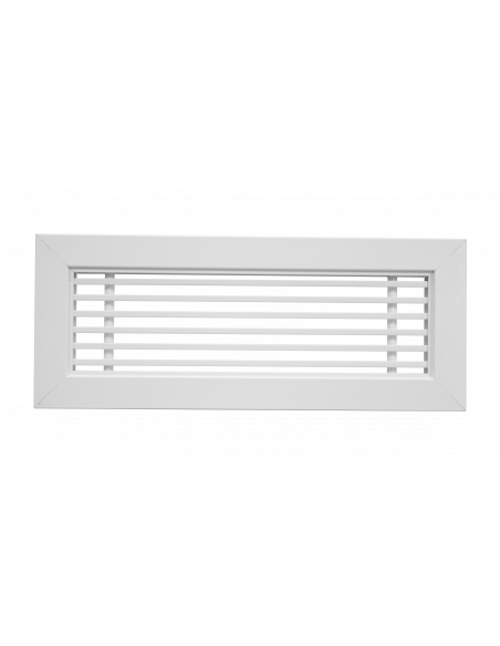 Grille linéaire de soufflage/reprise blanc 285 à 820 m3/h D 600x100mm S&P (UNELVENT) 850293
