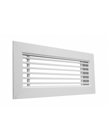Grille linéaire de soufflage/reprise blanc 285 à 820 m3/h D 600x100mm S&P (UNELVENT) 850293