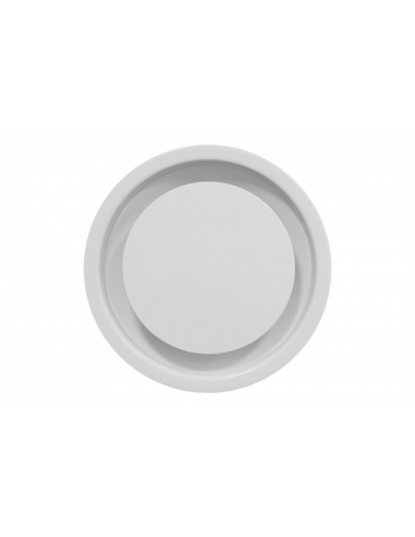 Diffuseur circulaire design à jet réglable, blanc, 300 à 680 m3/h, D 200 mm S&P (UNELVENT) 850566