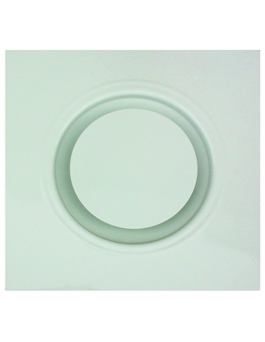 Diffuseur circulaire design à jet réglable pour faux plafond, blanc, D 200 mm S&P (UNELVENT) 850567