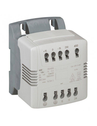 TRANS MONO 230/400 24V 63VA LEGRAND 044202