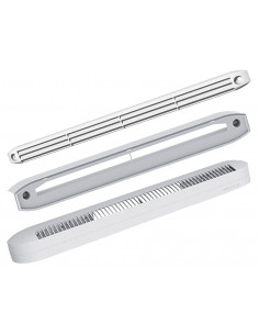 Entrée d'air auto acoustique mini 15/22/30 m3/h RAL 7016 réservation 250x15mm S&P (UNELVENT) 850659