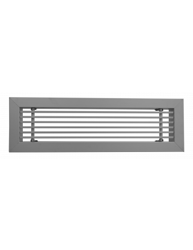 Grille linéaire de soufflage/reprise, aluminium, 275 à 750 m3/h, D 300 x 200 mm S&P (UNELVENT) 850955