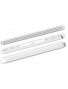 Entrée d'air auto-réglable universelle blanche 15/22/30 m3/h réservation 354x12 mm S&P 851588