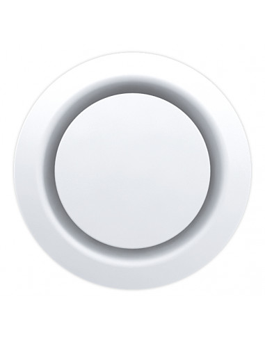 Bouche plastique réglable de 10 à 75 m3/h manchette pour dalle D80 mm S&P (UNELVENT) 853516