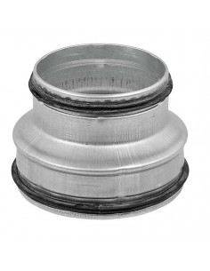 Réduction conique en acier galvanisé à joint, raccordement D 250/200 mm S&P (UNELVENT) 865689 2