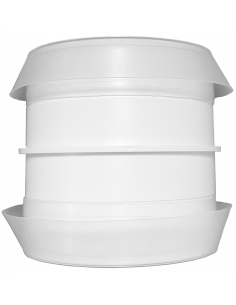 Manchon raccord mâle en plastique, D 80 mm S&P (UNELVENT) 867682 2
