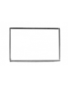 Contre-cadre fixation pour grilles GSAO/GSAI /GRAI/GRL/GRMC/PER/GFE25, 300X300mm S&P (UNELVENT) 870025