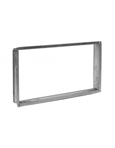 Contre-cadre fixation pour grilles GSAO/GSAI /GRAI/GRL/GRMC/PER/GFE25, 800X400mm S&P (UNELVENT) 870104 2