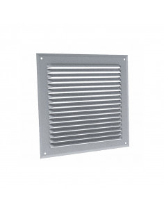 Grille de soufflage/reprise d'air extérieur, alu, 400 à 485 m3/h, D 300 x 300 mm S&P (UNELVENT) 872195
