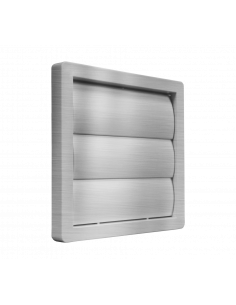 Volets de surpression aluminium extérieur D 500 x 500 mm S&P (UNELVENT) 872910 2