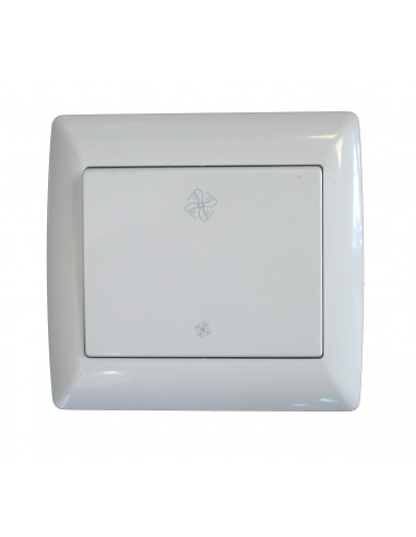 Bouton poussoir pour les bouches à commande électrique et à piles S&P (UNELVENT) 893212