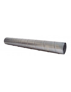 Conduit spiralé acier galvanisé, D 160 mm, longueur 1 m S&P (UNELVENT) 907717