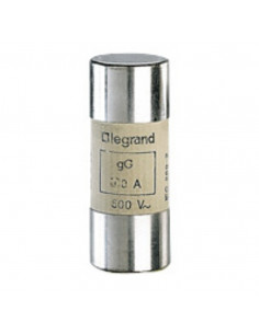 Cartouche industrielle cylindrique type gG 22x58mm sans percuteur 40A LEGRAND 015340
