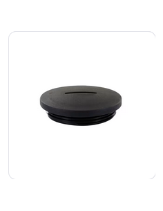Bouchon bombé noir ISO 32 BLM 104325