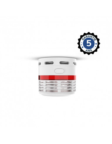 PROTECK NANO DETECTEUR DE FUMEE AVEC PILE LITHIUM SCELLEE DUREE 10 ANS MIIDEX LIGHTING 100647