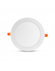 SLIMY DOWNLIGHT DIAM 225MM BLC 18W 6000K ALU MIIDEX LIGHTING 7756