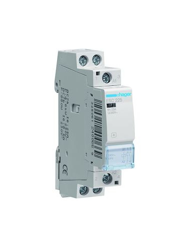 Contacteur 25A 2F 230V HAGER ESC225