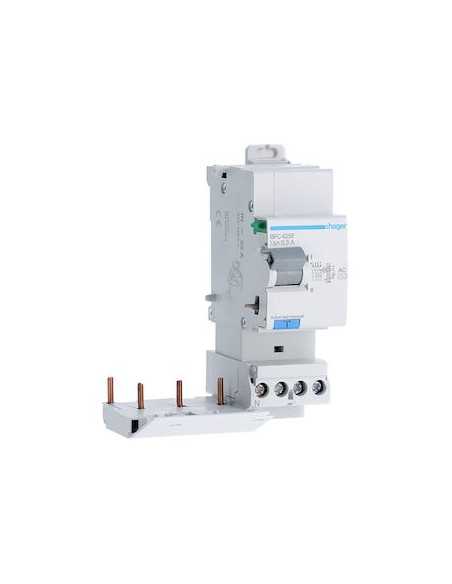 Bloc différentiel 3 Pôles + Neutre 25A 300mA type AC HAGER BFC425F