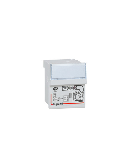 Cassette de remplacement pour parafoudre réferences 003951 et 003953 LEGRAND 003954