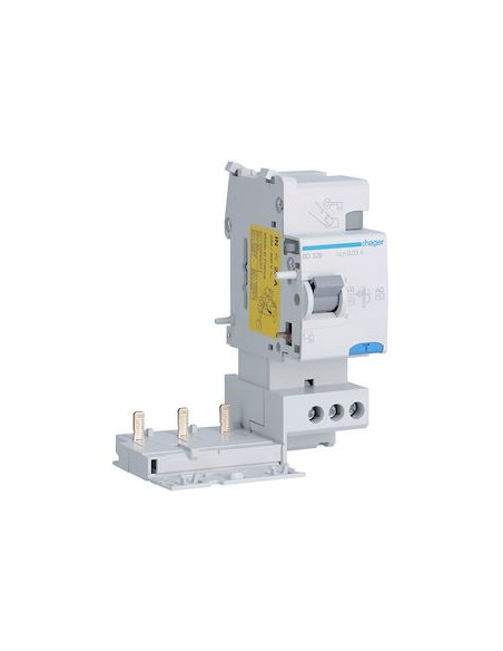 Bloc différentiel 3 Pôles 25A 30mA type AC HAGER BD326