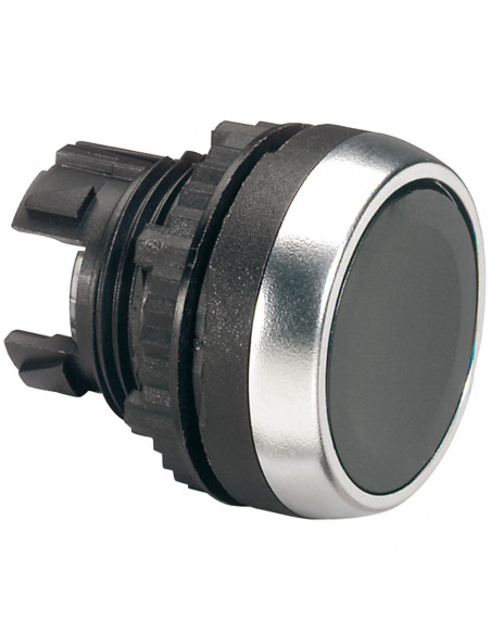 Tête à impulsion non lumineuse affleurante IP69 Osmoz composable noir LEGRAND 023806