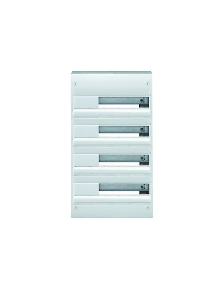 Coffret de distribution Gamma+ 18 4 rangées 72 Modules HAGER GD418A