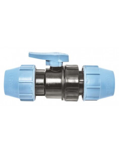 VANNE A COMPRESSION PE-PE 20 3750-20
