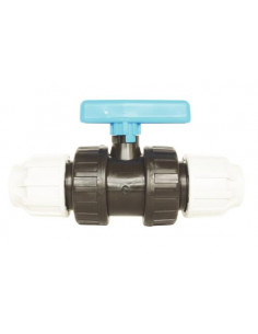 VANNE A COMPRESSION PE-PE 20 3750-20 2