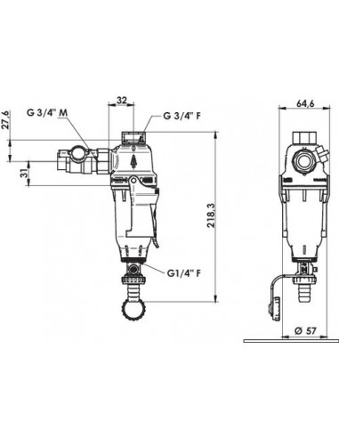 filtre chauffage 600 MAG 105955