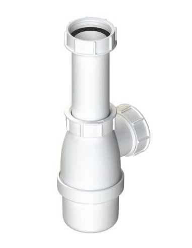 Siphon d'évier à hauteur réglable de 90 à 155mm ø40 114-40H