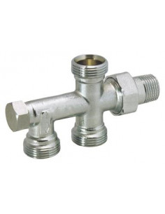 Distributeur monotube à raccordement au sol 15 21 1317