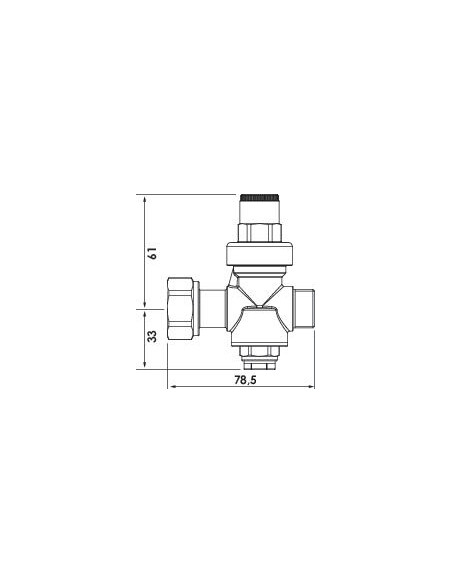 Réducteur de pression à piston - Spécial collectivités MF3 4" 15192-20-20