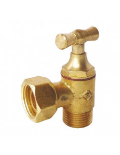 Robinet d'arrêt équerre monobloc 3 8" 153-17