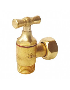 Robinet d'arrêt équerre monobloc 3 8" 153-17 2