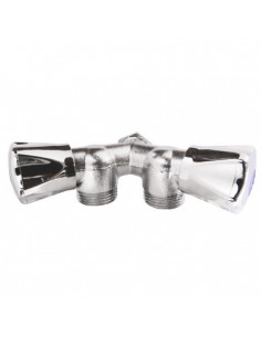 Robinet double en Y 1643-15 2