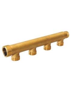 Collecteur de distribution double filetage à portée plate Nu 5 Sorties 1 2" 1645-04-20