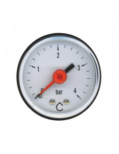 Manomètre sec à raccordement axial Mesure de 0 à 4 bars 20-08