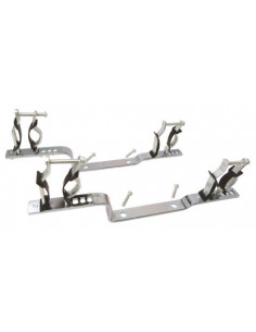 Jeu de 2 supports de collecteur métal 3 4" à 1" 2066