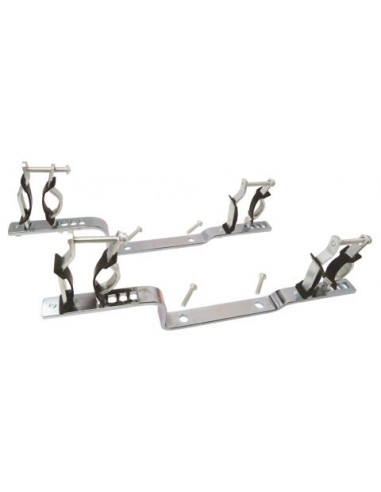 Jeu de 2 supports de collecteur métal 3 4" à 1" 2066