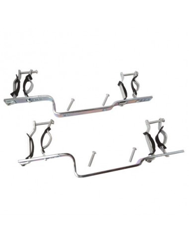 Jeu de 2 supports de collecteur métal 3 4" à 1" 2066