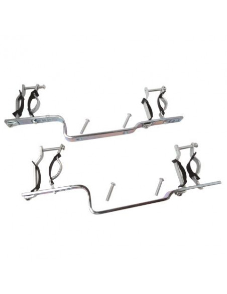Jeu de 2 supports de collecteur métal 3 4" à 1" 2066