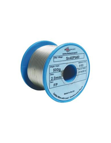 BOBINE SOUDURE FIL PLEIN 500GRS 220-50