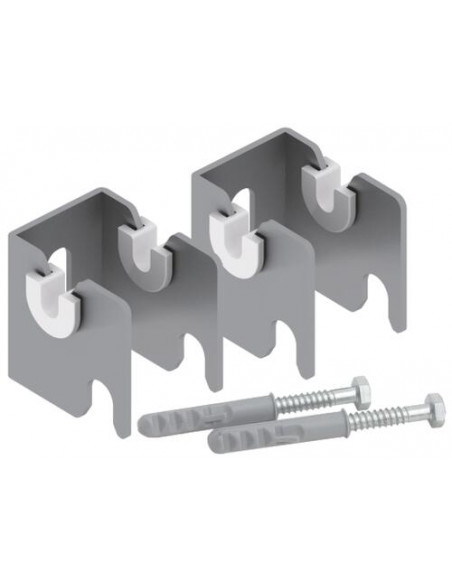 JEU DE 2 SUPPORTS RAD ACIER LAMELLAIRE 23120