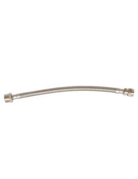 Flexible à 1 raccord mâle et 1 raccord bicône pour tube cuivre 300 Cu12M3 8" 2985-10