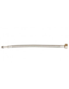 Flexible à 1 écrou tournant et 1 raccord mâle 10 100 prolongé 300 F3 8"M10 100 2986-45