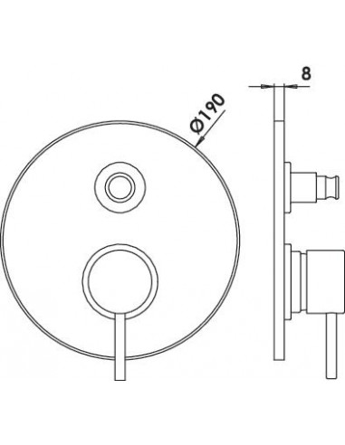 Set déco Mit Encastré Rond'o 3315